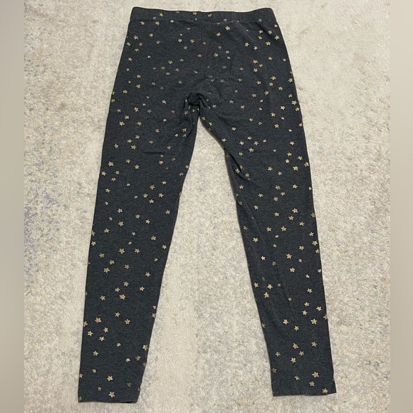 EUC Girl’s Size Large (8-10Yrs) Epic Threads Leggings With Star Prints Dark Gray - Picture 2 of 7